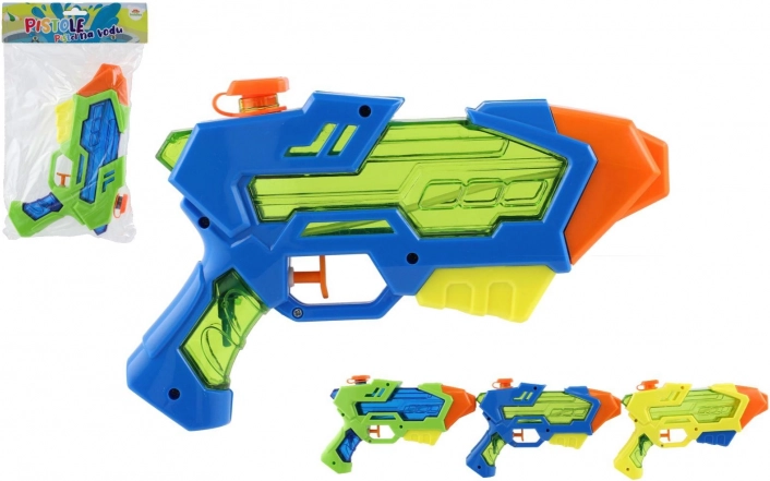 Plastični vodeni pištolj 22 cm – 3 boje
