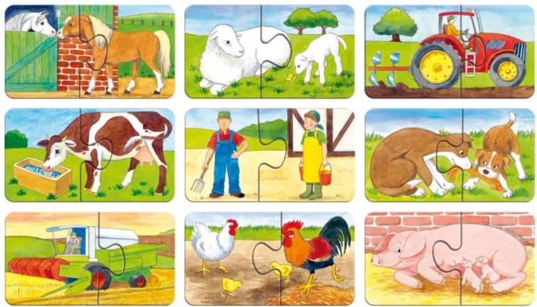 Zabavna farma: životinje i strojevi