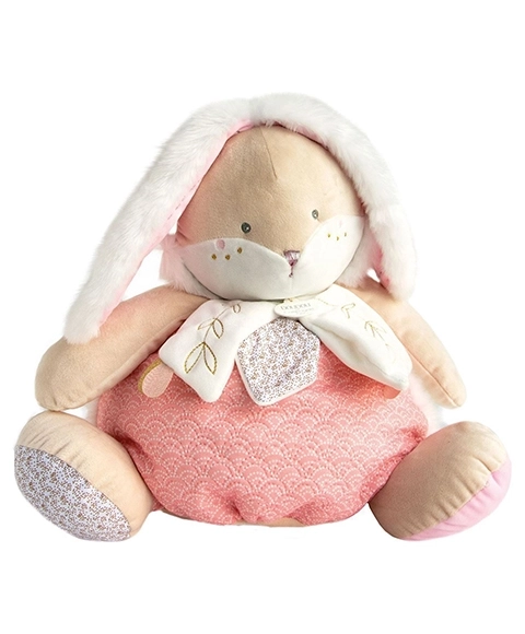 Doudou ružičasti zeko s prostorom za spremanje pidžame 38 cm
