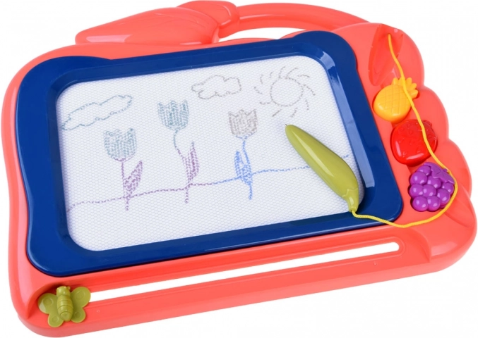 Kreativno crtanje na šarenoj pozadini