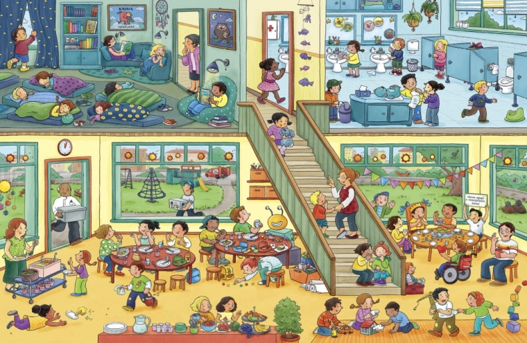 Živa vrtićka atmosfera