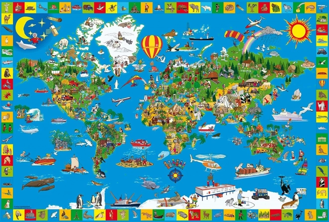 Puzzle Tvoj nevjerojatan svijet 200 dijelova