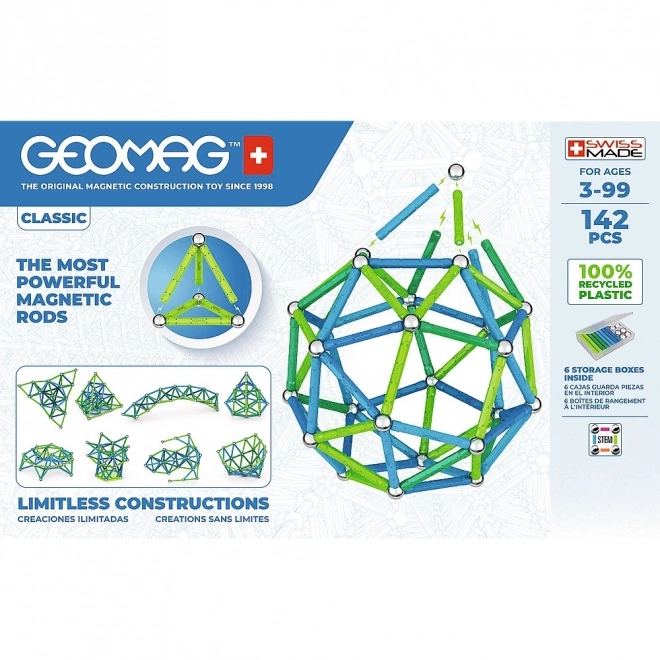 Geomag Classic 142 dijelova