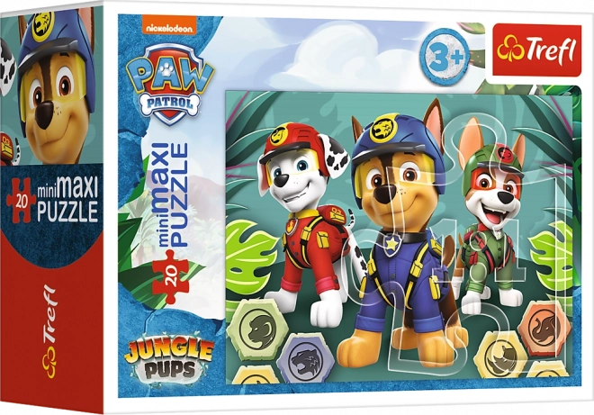 Puzzle Tlapková patrola miniMAXI 20 dijelova
