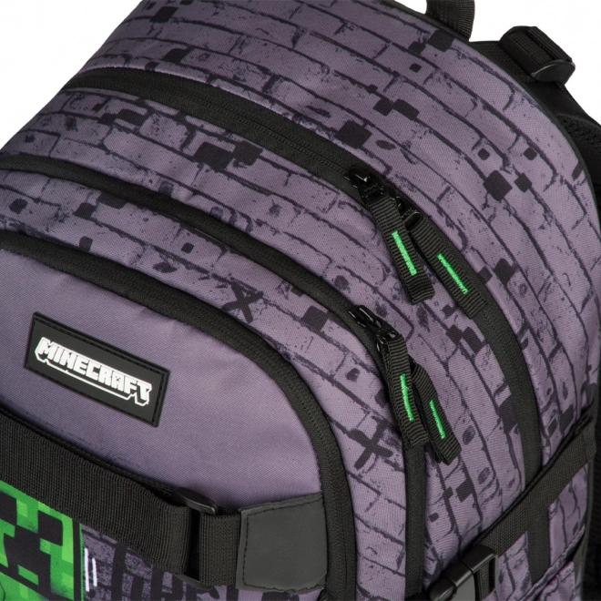 školski ruksak Baagl Skate Minecraft TNT