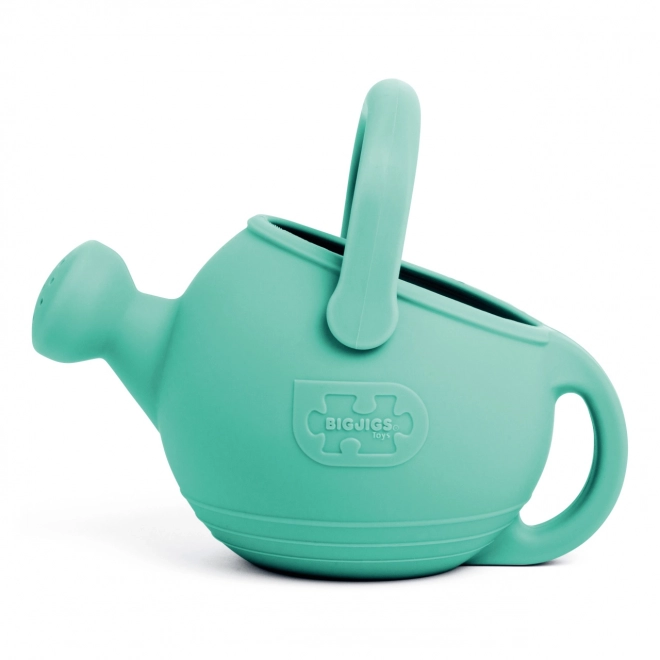 Bigjigs Toys Zelena Silikonska Kanta za zalijevanje Eggshell