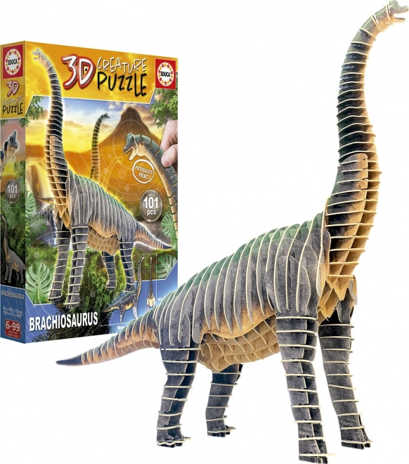 3D slagalica Brachiosaurus - 101 dijelova