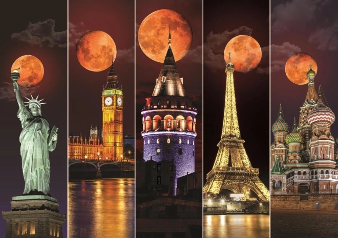 Puzzle Crveni mjesec 1500 dijelova ART PUZZLE