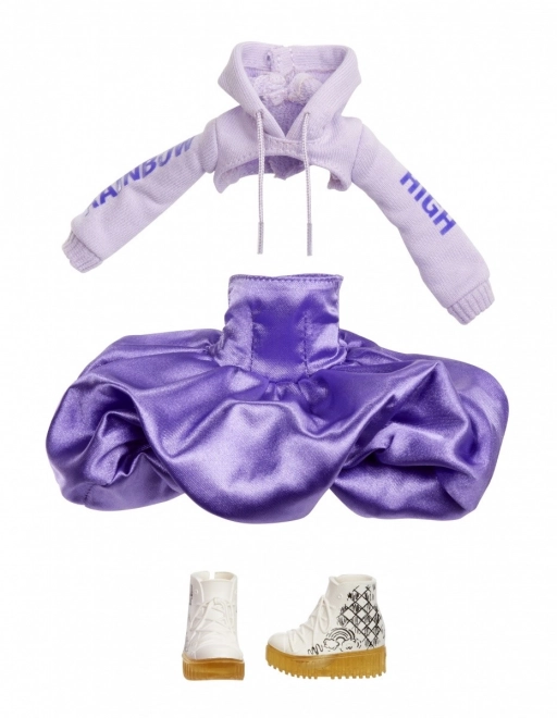 Rainbow High Sjaj i Sjaj Moda lutka - Viola (Ljubičasta)