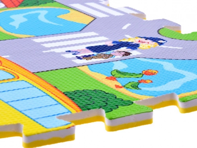 Pjenasta podloga street puzzle EVA ZA2510