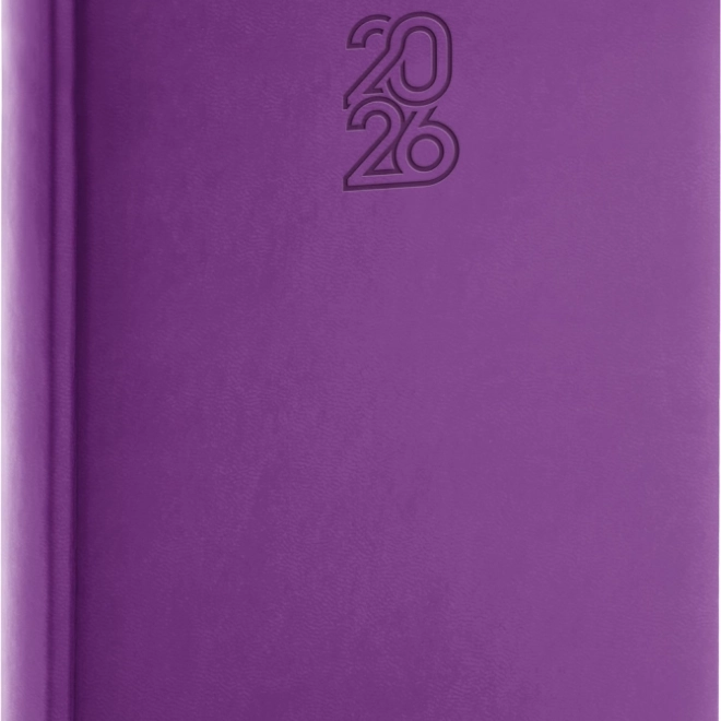 Dnevni planer Ljubičasti Aprint 2026