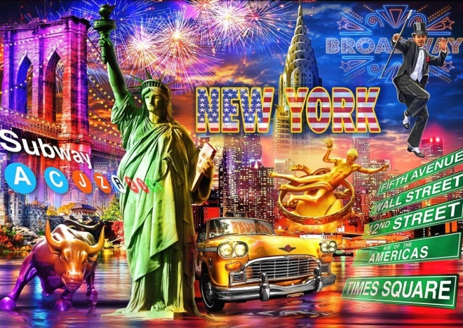 Puzzle New York 3000 dijelova