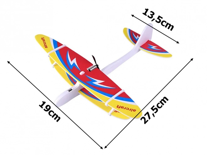 Polistirenski leteći avion s USB motorom