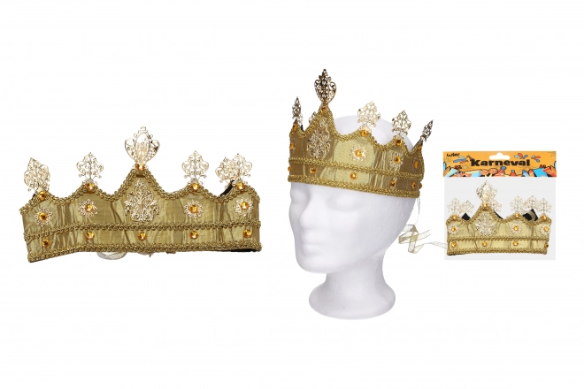 Karnevalski set Zlatna kruna