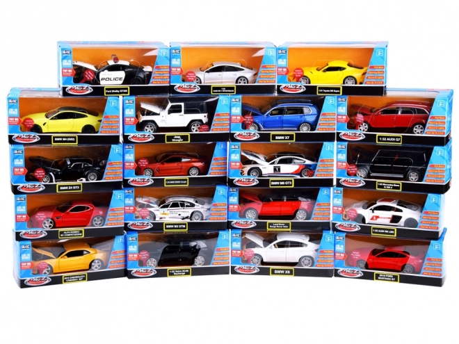 Automobilski model Ford Mustang GT od metala, 2018.