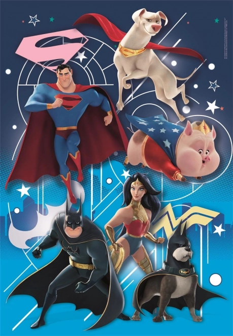 Puzzle DC Liga superljubimaca 104 dijela CLEMENTONI