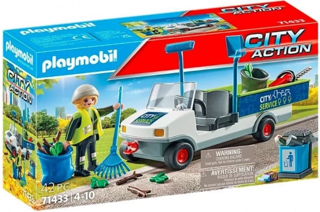 City Action Gradsko čišćenje električnim vozilom