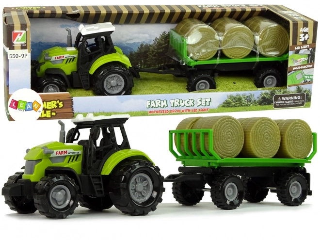 Traktor s prikolicom Paketi sjena Zvuk Zelena
