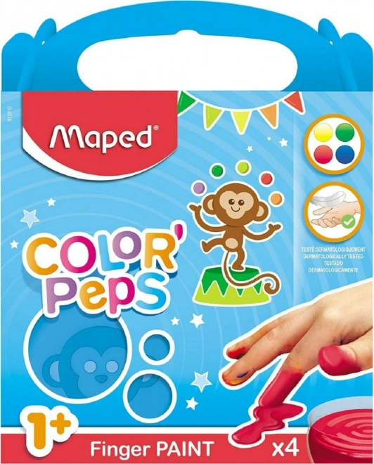 Maped prstne boje 4 boje