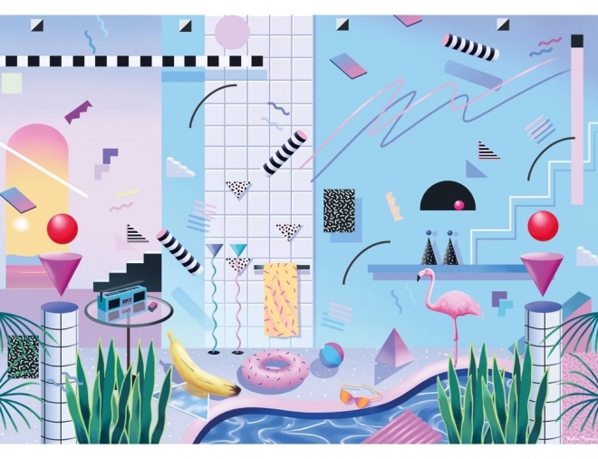Puzzle Poolside 1000 dijelova od Cloudberries