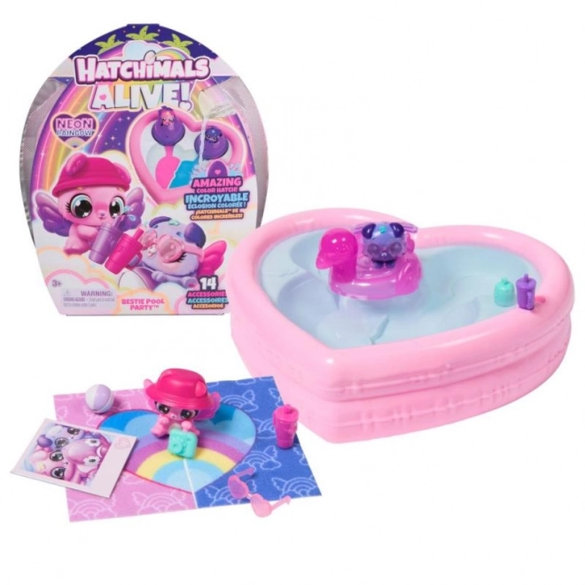 Hatchimals životinjice na zabavi na bazenu