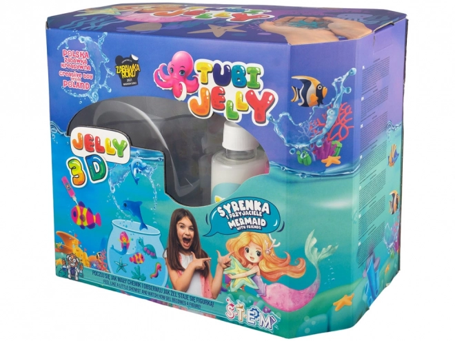 Zabavni set Tubi Jelly s velikim akvarijem Sirena