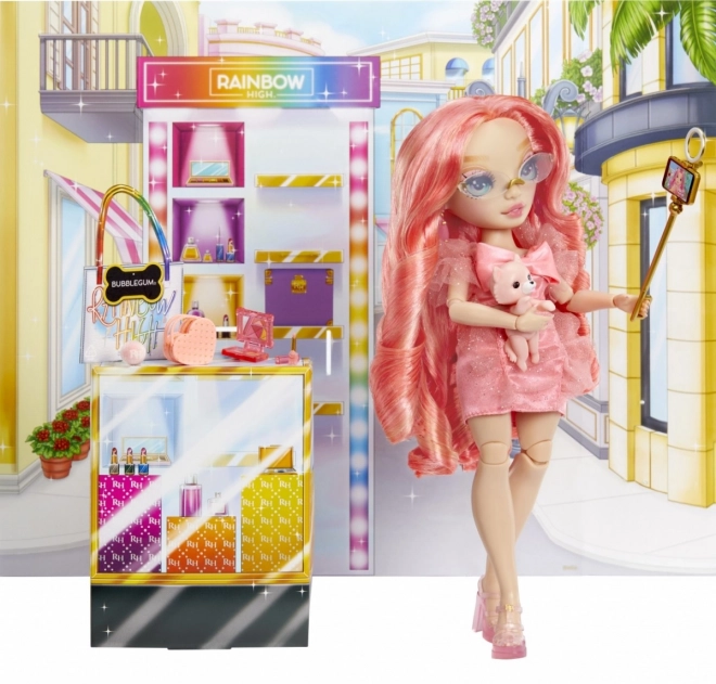 Rainbow High Novi Prijatelji Moda Lutka - Pinkly Paige Pink