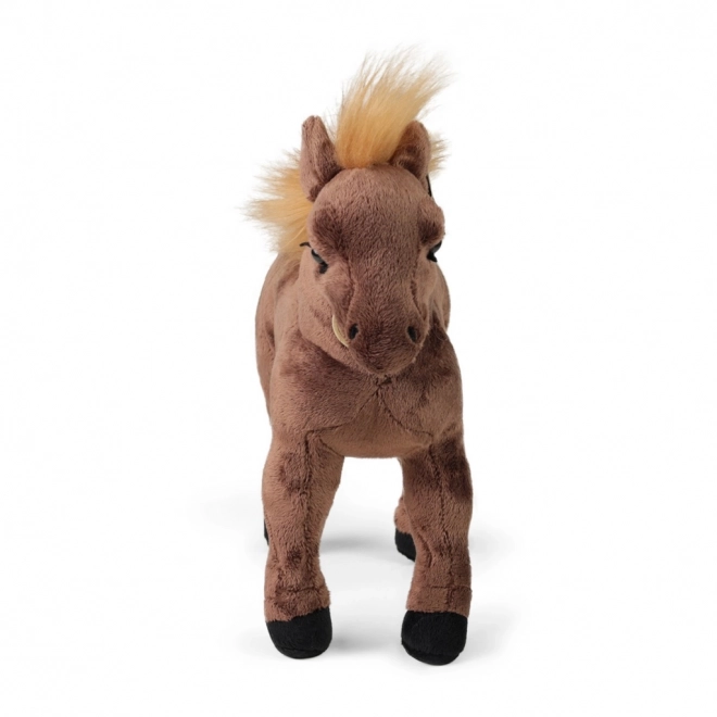 Smeđi plišani konj 29 cm EKO-PRIJATELJSKI