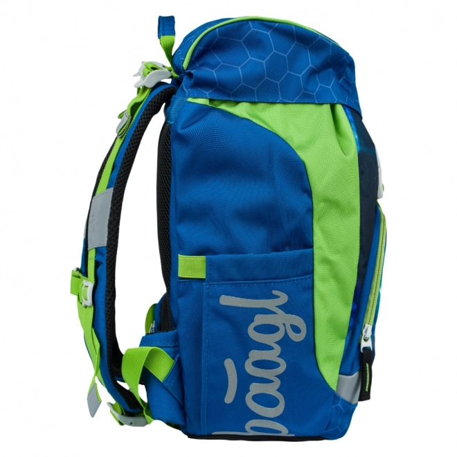 BAAGL 3 SET Airy Nogometna Lopta: ruksak, pernica, vrećica