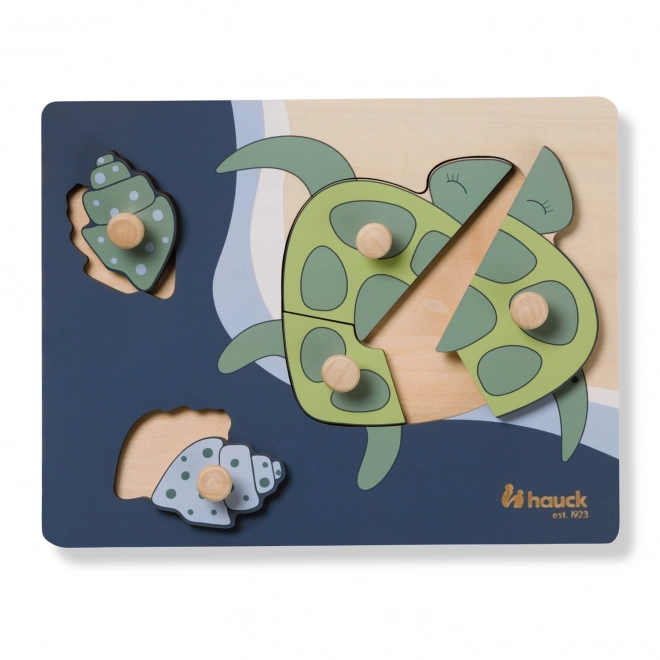 Drvene puzzle - kornjača