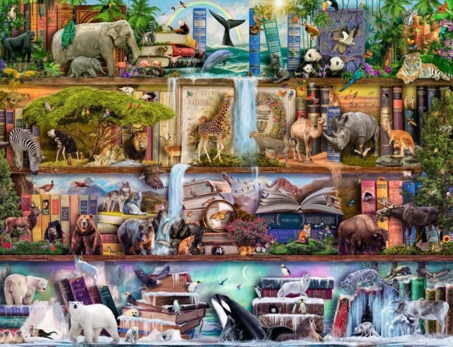 Puzzle Ravensburger Kraljevstvo divljih životinja 2000 dijelova
