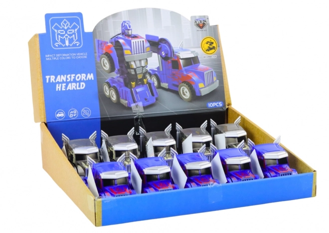 Auto-robot teretni kamion 2v1 robot 2 boje