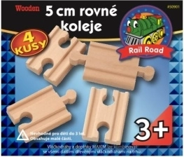 Maxim ravne tračnice 5 cm – spojnice 4 kom
