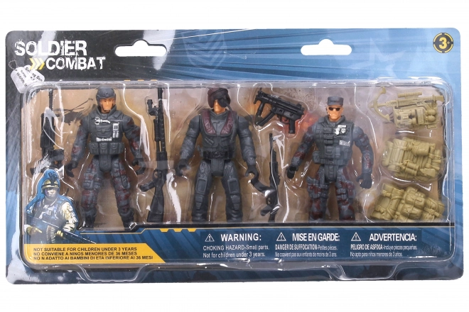 Set vojnika figurica 11 cm i oružja