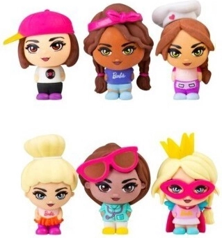 Kolekcionarska figurica BARBIE od MATTEL-a – iznenađenje 2-u-1 (6 vrsta)