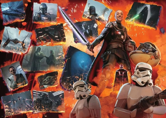 Puzzle Star Wars negativci Moff Gideon 1000 dijelova