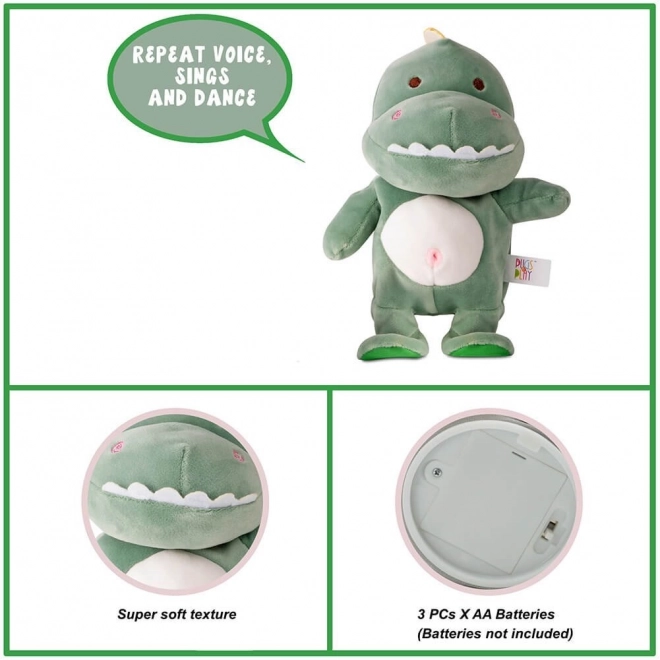 Interaktivni dinosaurus Max zeleni