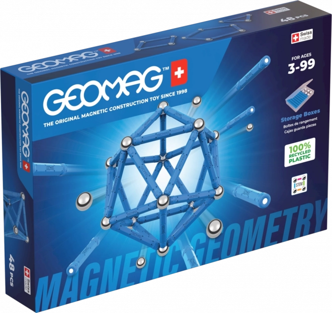 Magnetna građevinska igračka Geomag Geometry 48 komada