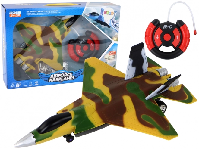 RC Avion Vojna Kamuflaža