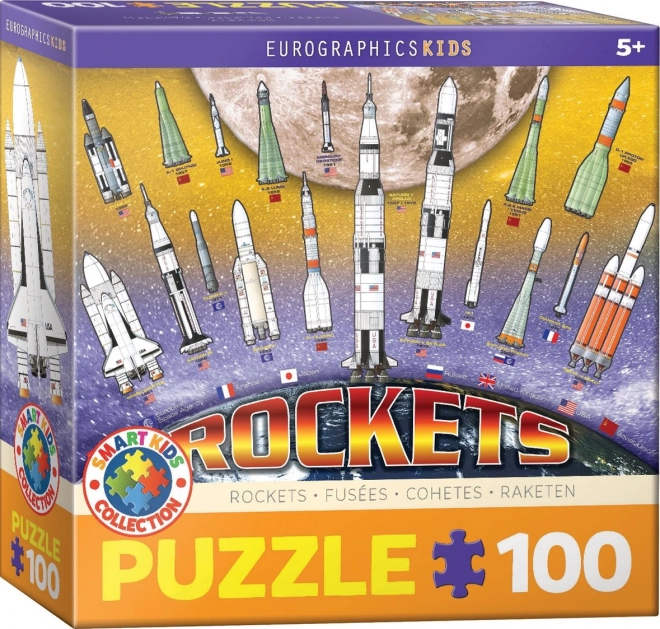 EUROGRAPHICS Puzzle Međunarodne svemirske rakete 100 dijelova