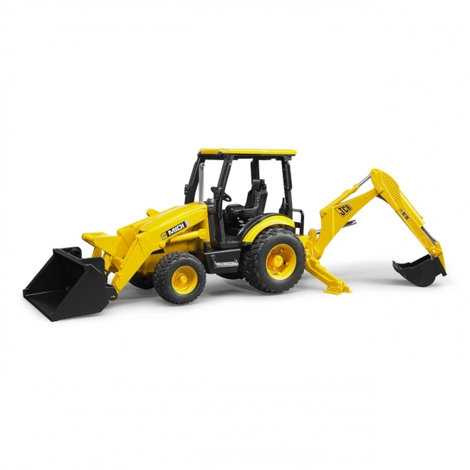 Bruder Traktor JCB MIDI čelni nakladač s bagrom