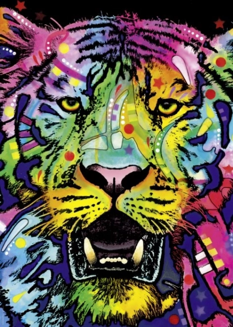 Puzzle Jolly Pets: Divlji tigar
