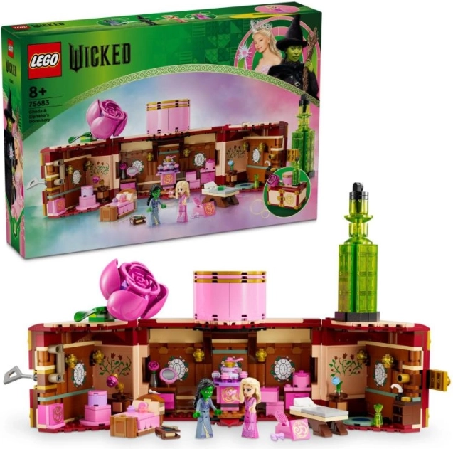 Konstrukcijski set Wicked: Akademkinje Glinda i Elphaba