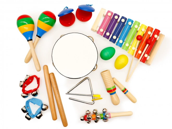ECOTOYS Glazbeni set u ruksaku