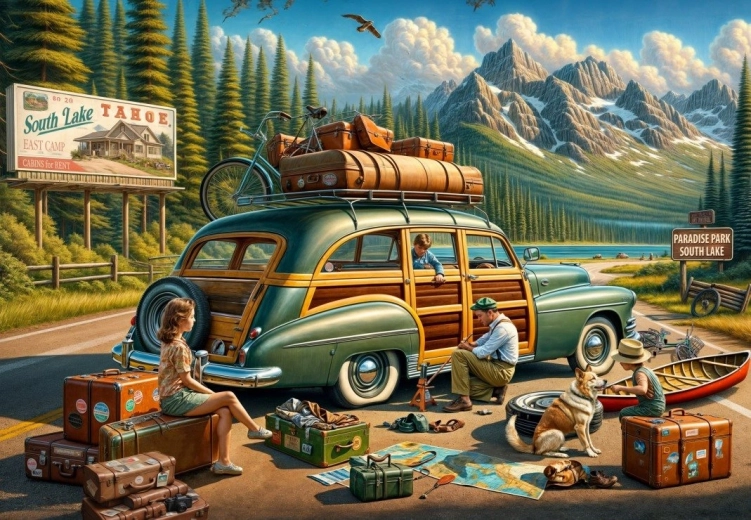 Puzzle Redoviti izleti 1000 dijelova
