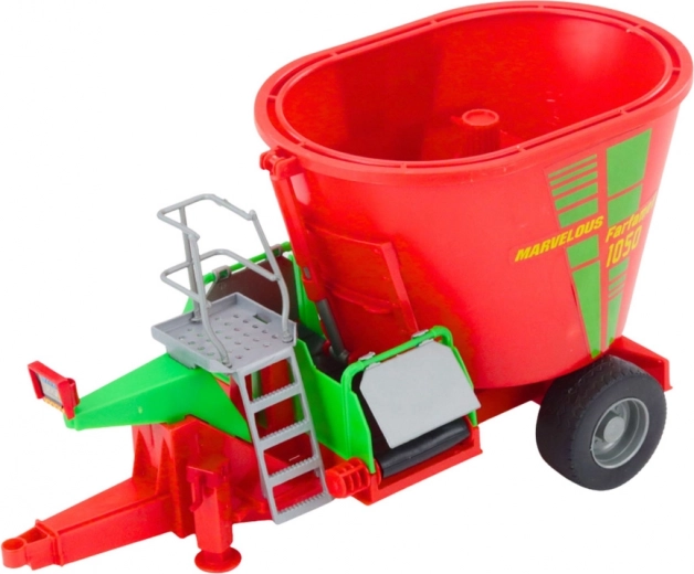 Funkcionalna prikolica s mješalicom stočne hrane