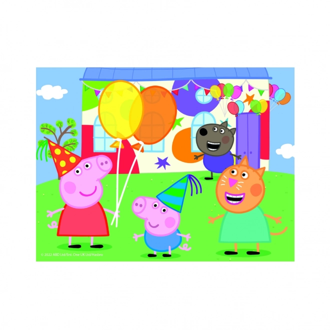PEPPA PIG 12 Drvene licencne kocke