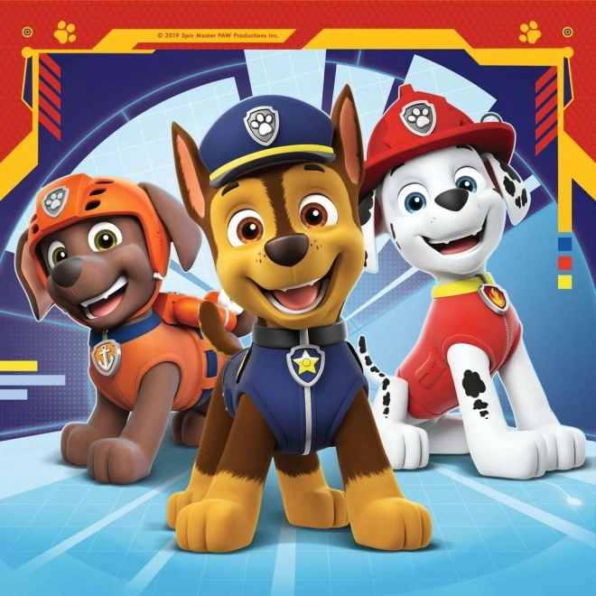 Ravensburger puzzle Psići u ophodnji 3x49 dijelova