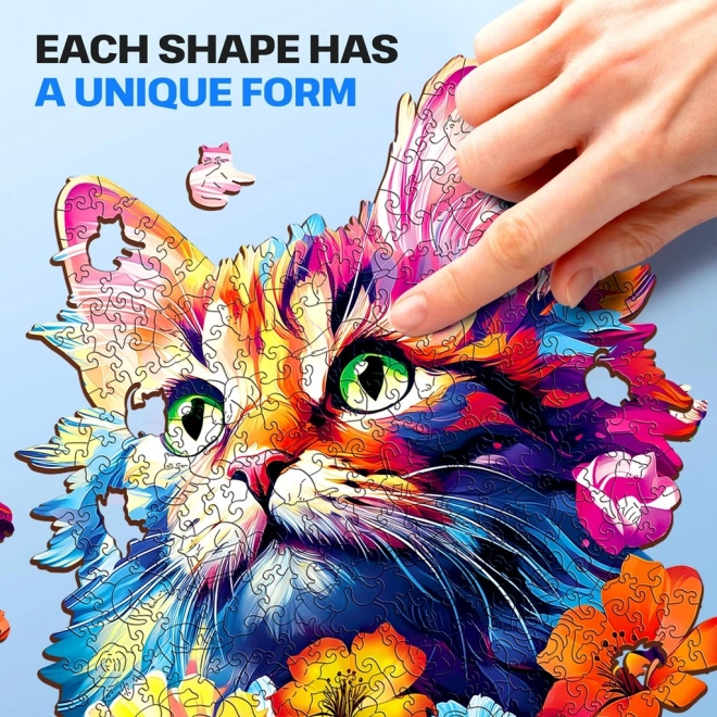 Drvene Puzzle Mačka 500 Dijelova