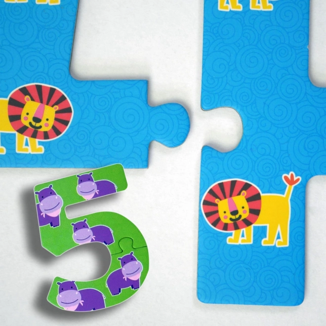 Puzzle za najmlađe - brojevi
